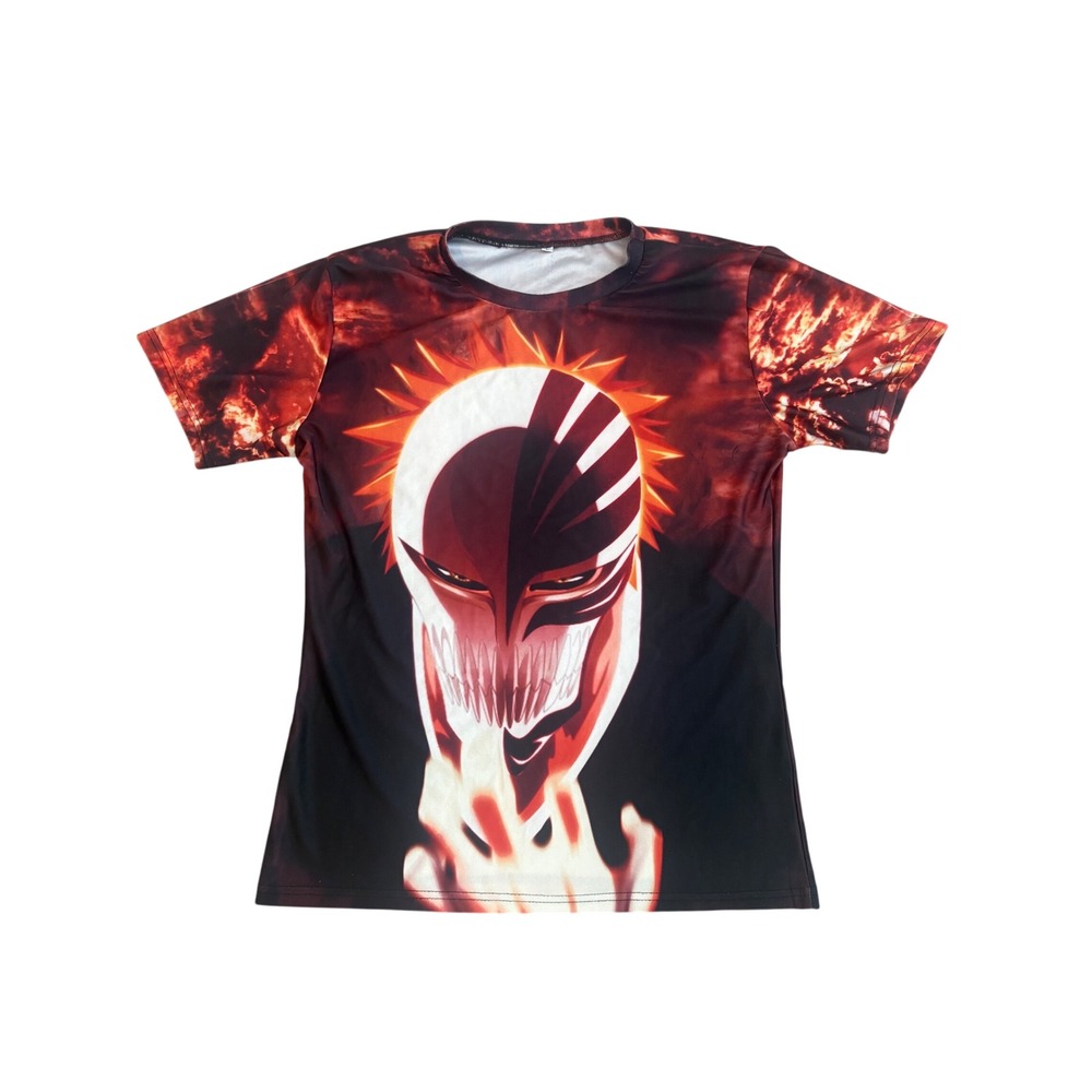 Ichigo Kurosaki Bleach Anime All Over Print Mens Large Tshirt